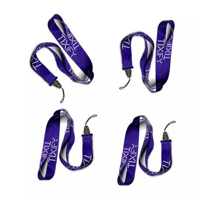 China High Quality Wholesale Polyester Lanyard ID Card Factory Loose Key Chain Lanyard With Logo Customization for sale