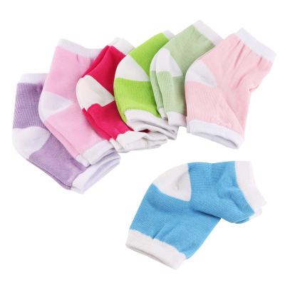 China SPA Breathable Moisturizing Treatment Sleeves Gel Heel Socks For Split Dry Hard Heels Breathable Feet Care Breathable Foot Care for sale