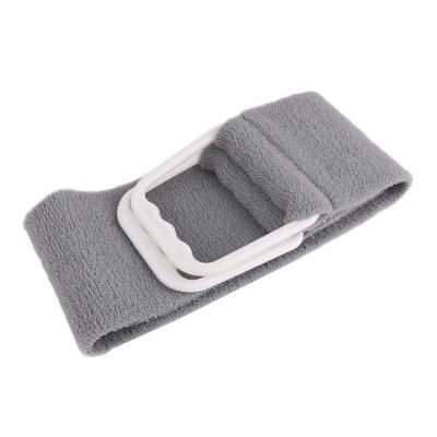 China EXFOLIATE Polyester / Nylon / PE Exfloating Back Belt Bath Scrubber Body Belt For Hard Skin With Plastic TAG for sale