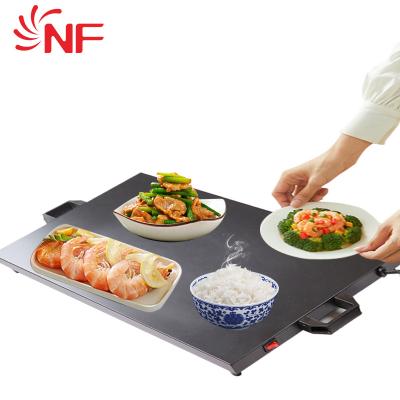 China Hotel Warmatact Custom Keep Warm Stainless Steel Tableware Food Tray Infrared Electric Hot Dishes for sale