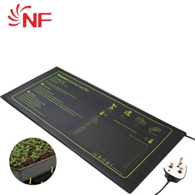 China Warmatact 254*527mm -18w PVC Hydroponic Hot Mat Electric Plant Seeding Seedling Waterproof Heat Resistant for sale