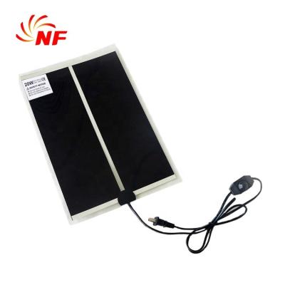 China Durable IR Heating Pad Plastic Warmtact Heated Mat for sale