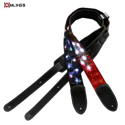 China Fashionable Lightweight Led Leather Straps Acoustic/Electric/Bass/Classical Guitars Guitar Musical Instrument for sale