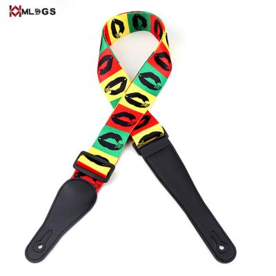 China 2017 Exotic Factory Direct Cheap Polyester Guitar Strap High Quality China for sale