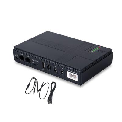 China DC UPS Uninterrupted Power Supply 8800mah Mini UPS Output 5VDC/9VDC/12VDC POE15V/24V for sale