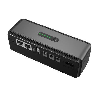 China 8000mah-20000mah Small UPS Backup Power For Modem And Router for sale