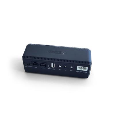 China PORTABLE DC MINI UPS POE UPS 5V 9V 12V 18W 10400MAH UPS POWER SUPPLY for sale