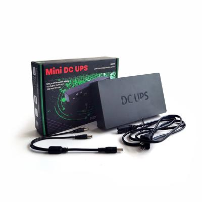 Cina Fornitore di corrente UPS DC 20000mah MINI Ups 12V POE Output per router WiFi con batteria al litio in vendita