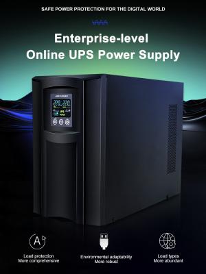 China Advanced Energy Efficiency UPS Power Supply With Pure Sine Wave 3000va for sale