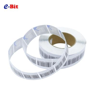 China Supermarket/Pharmacy/Shoe Store etc. Custom Keys ID EAS Key ID RFID Tag Anti-theft Security cost effective paper sticker label stickers with barcode e-bit adhesive for sale