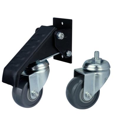 China 300 Lbs Capacity Steel Swivel Casters for Workbenches and Heavy Equipment for sale