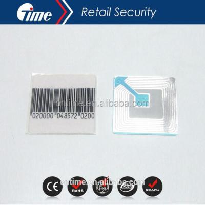 China Ontime Barcode Label RL4620 8.2mhz RF Alarm Security EAS Anti Theft Adhesive Label Sticker Soft Tag For Supermarket RL4620 for sale