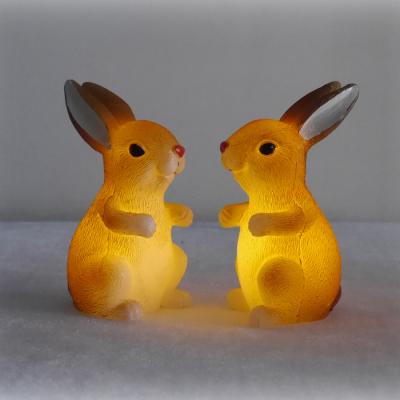 China Remote Control Wax Easter Bunny Led Candle Light for sale