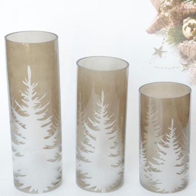 China Remote Control Wholesale Christmas Jar Glass Candle for sale