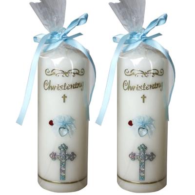 China Remote Control High Quality Baptism Candle Customized for sale