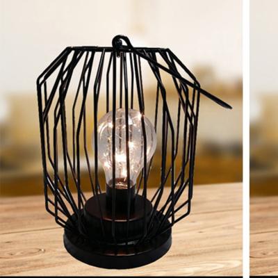 China Euorpean Style Decorative Metal Candle Holders With LED Bulb for sale