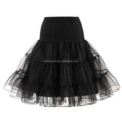 China Long Petticoat Plus Size 50S For Women Plus Size Black for sale