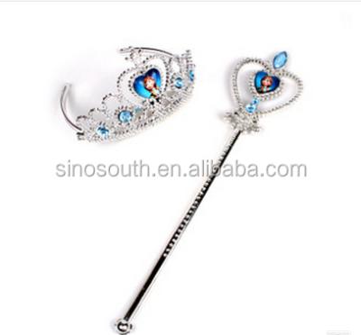 China Princess Queen Frozen Crown and Magic Wand Set for sale