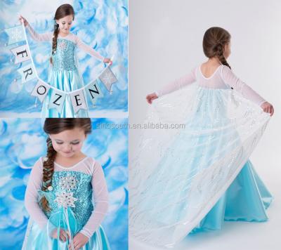 China Dry Cleaning Girls Elsa Anna Frozen Dress for sale