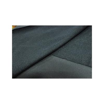 China Antistatic Plain Dyed Black In Stock Knitting Fabric Velvet Fleece for sale