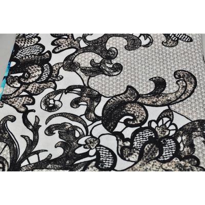 China Breathability Printed Cotton Spandex Fabric For Functional Clothing for sale