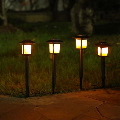 China Outdoor Waterproof Garden Decor Solar Torch Landscape Lights Torch Flame Light for sale