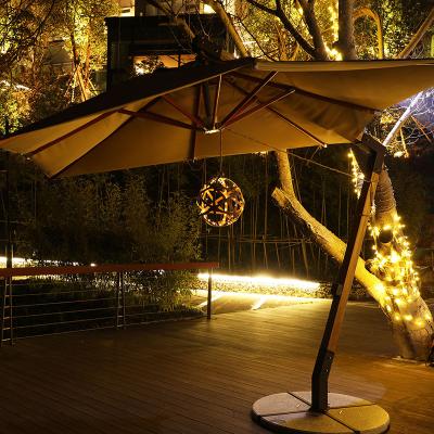 China IPX4 2700K Outdoor Lighting Solar Led String Lights Factory Outlet Christmas Patio Decoration String Lights for sale