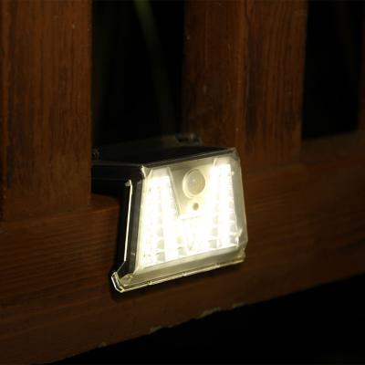 China 23led 73led Garden Super Bright Solar Power Wall Light Solar Led Sensor Wall Light Led Outdoor Solar Wall Light for sale