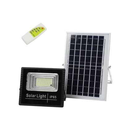 China Garden ip65 outdoor rechargeable25w waterproof aluminum 35w 45w 65w 80w 120w 200w led solar flood light for sale