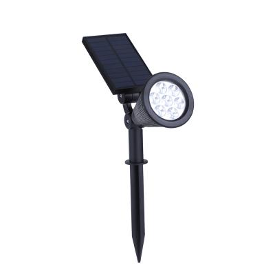 China HOT ABS DC3.6V 3500K Outdoor Waterproof Yard Spotlight Garden Sales Decorative Solar Led Spot Lights for sale