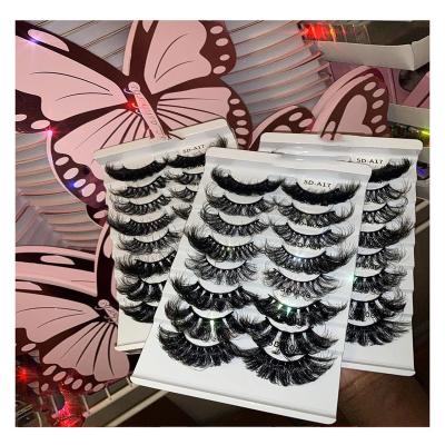 China Suppliers Private Label Long Natural Extensions 100% Wholesale 5 Pairs Lashes Pound 6d Faux Mink Packing Box For Eyelashes for sale