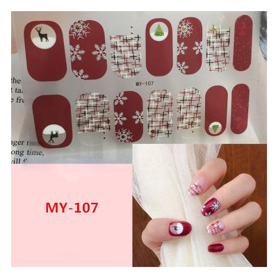 China 2021 Popular Plastic All Kinds of Nail Art Decoration, 3d Christmas Tree Nail Designs with Shiny Rhinestones for Nail Art Decoration for sale