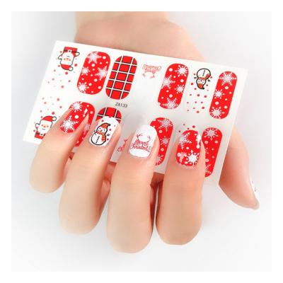 China Custom 3d Nail Plastic Wraps Sticker Art Nail Decoration Beauty Sticker Nail Decal for sale