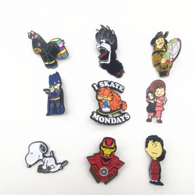 China China Factory Customizable Cartoon Character Horse Hat Brooch Enamel Lapel Pins for sale