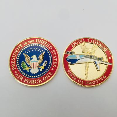 China Multiple Chief Trolley Euro Trump Navy China Styles Double Sided Coin for sale