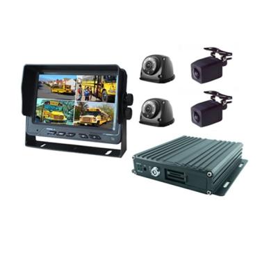 China High Quality 4CH 1080P SD Card Car Mobile Dvr With GPS 4G WiFi E504D-348f Optional for sale