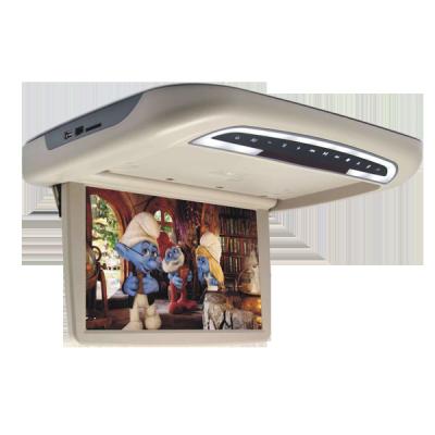 China Hot Selling Motorized / Auto 12.1 Inch Motorized Ceiling Mount Bus Monitor With MP5 DVD Player for sale