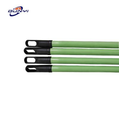 China Stocked Factory Supply Removable Metal Handle Broom Stick Broom Handle Metal Pipe Steel For Cleaning Accessory for sale