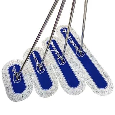 China Sustainable Home Cleaning Heavy Duty Flat Mop Dust Mop for Floor Cleaning 60CM/90CM for sale