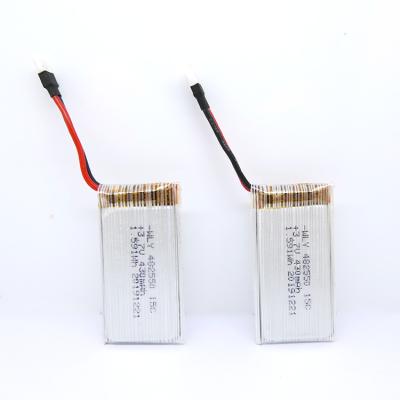 China Toys drone battery 482550 430mah 3.7v lithium li-polymer battery high rate li-polymer battery for rc helicopter for sale