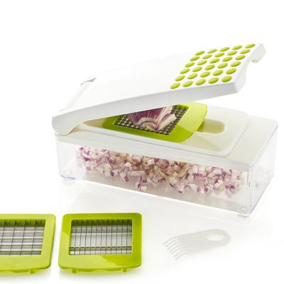 China 2019 Viable Manual Kitchen Garlic Slicer Vegetable Food Onion Dicer Accessories For Kitchen for sale