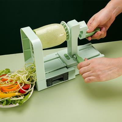 China Viable Adjustable Spiralizer 5 in 1 Vegetable Spiralizer Vegetable Spiral Slicer for sale