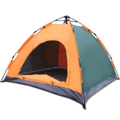 China Factory Direct Sale Outdoor Automatic Windproof Camping Tent 2 Person Tent Straight Bracing Type for sale