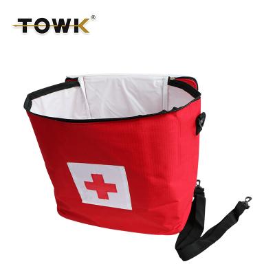 China China Plastic Cheap Five Bags Oxford Cloth Medical First Aid Kit For Travel Emergency for sale