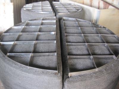 China DEMISTER PAD / MIST ELIMINATOR / STAINLESS STEEL WIRE AND FLAT BAR Te koop