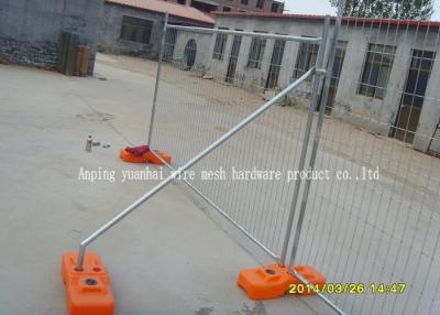 China Swimming Pool Temporary Construction Fence Panels Galvanized Steel Pipes Frame for sale