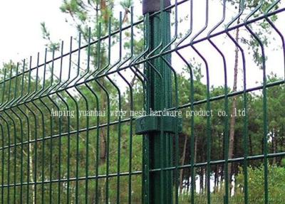 China Folded Mesh Wire Garden Fencing , Pvc Coated Welded Wire Mesh Panels for sale