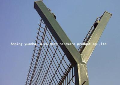 China Electric Security Fence With Barbed Wire for sale