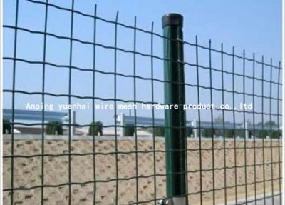 China Holland Green Wire Mesh Panels Individually Plated For Terminal Security for sale