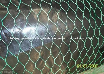 China Durable Pvc Coated Gabion Wire Mesh , Heavy Duty Chicken Wire Fencing For Farm for sale